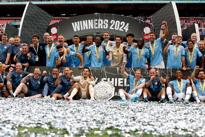 El Manchester City viene de conquistar la semana pasada la Community Shield al vencer en la tanda de penales al Manchester United.