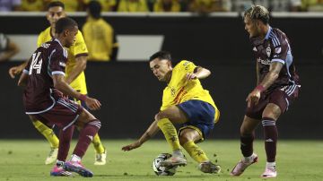 Álvaro Fidalgo no tuvo un buen partido contra Colorado Rapids.