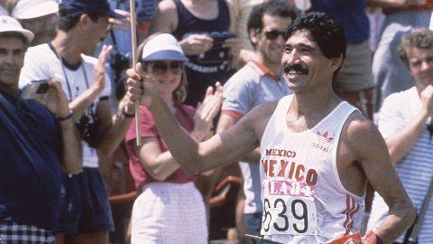 Raúl González durante los Juegos Olímpicos de Los Ángeles 1984.