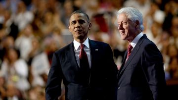 Barack Obama y Bill Clinton serán oradores en la Convención Nacional Demócrata