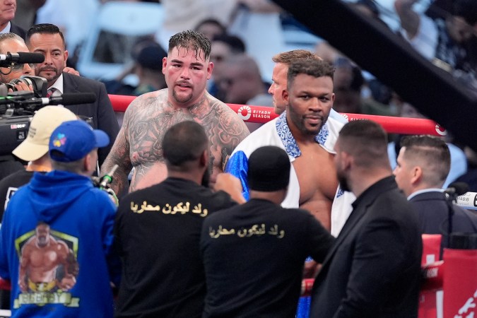 Andy Ruiz Jr. y Jarrell Miller