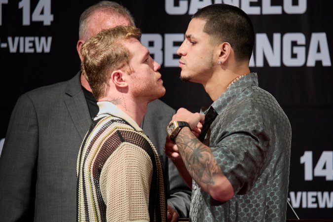 Canelo Álvarez y Edgar Berlanga
