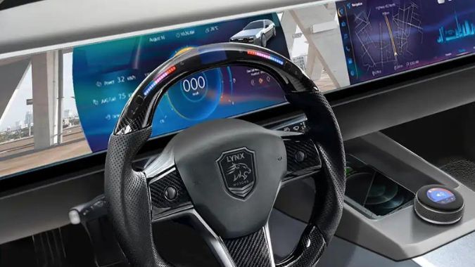 DeLorean DMC-EV por dentro