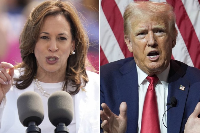 Kamala Harris y Donald Trump