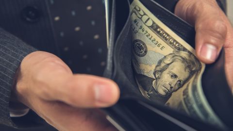 Dinero en efectivo en EE.UU.