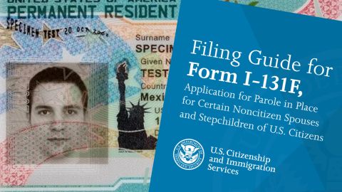 USCIS publicó detalles del programa "Manteniendo a las Familias Unidas".