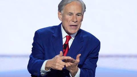 El gobernador republicano de Texas Greg Abbott.