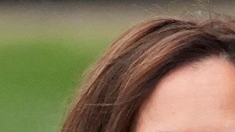 La vicepresidenta Kamala Harris y el expresidente Donald Trump.