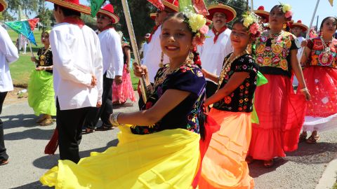 La niñez e parte fundamental del festejo oaxaqueño.