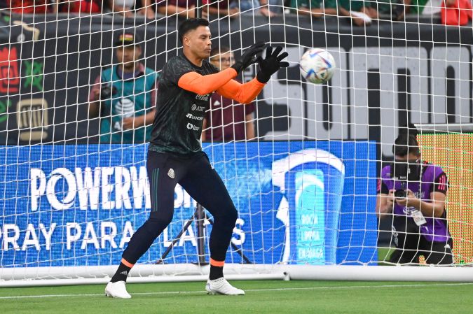 Glendale, Arizona, Estados Unidos, 2 de junio de 2022. Alfredo Talavera, durante el partido de preparación rumbo al Copa Mundial de la FIFA Qatar 2022, entre la Selección Nacional de México y la selección de Uruguay, celebrado en el estadio State Farm Stadium. Foto: Imago7/ Sebastián Laureano Miranda