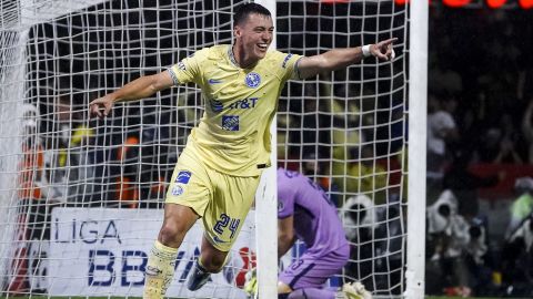 Federico Viñas durante su etapa como jugador de América.