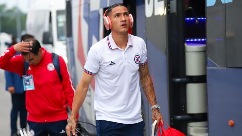 Monterrey, Nuevo León a 13 de Julio de 2024. Uriel Antuna, durante el partido correspondiente a la jornada 2 del torneo Apertura 2024, entre los rayados de Monterrey y la máquina celeste del Cruz Azul, realizado en el estadio BBVA. Foto/ Imago7