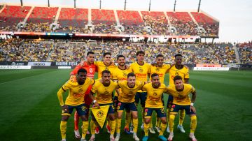 an Diego, California, Estados Unidos, 9 de agosto de 2024. Foto de equipo de América, durante el partido de 16vos de Final de la Leagues Cup 2024, entre las Águilas del América y los Rojinegros del Atlas, celebrado en el Snapdragon Stadium. Foto: Imago7/ Alejandro Gutiérrez Mora