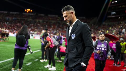 Tijuana, Baja California. 23 de Agosto de 2024. Martín Demichelis, Director Técnico, durante el partido correspondiente a la jornada 5 del torneo Apertura 2024 de la Liga BBVA MX, entre los Xolos de Tijuana y los Rayados de Monterrey, celebrado en el estadio caliente. Foto: Imago7/Alejandro Gutiérrez Mora