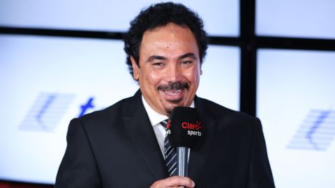 Hugo Sánchez, exfutbolista mexicano.