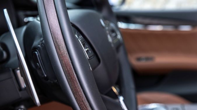 Interior del Maserati Quattroporte Grand Finale