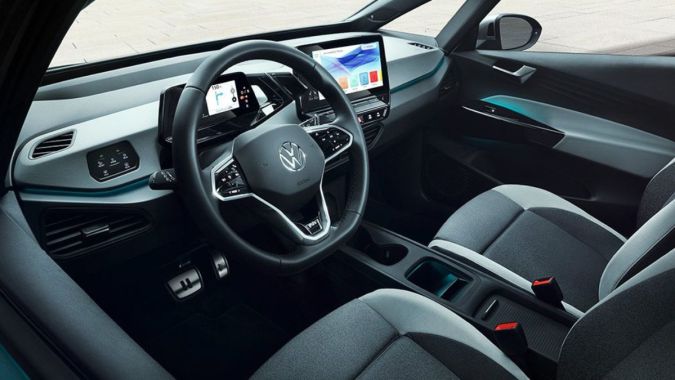 Interior del Volkswagen ID.3 GTX