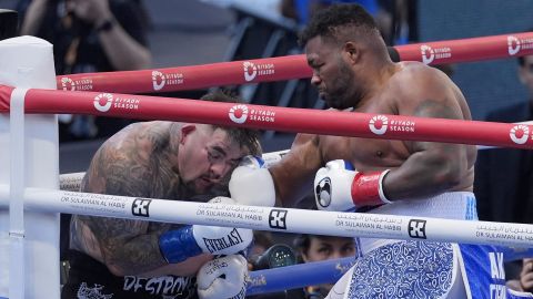 Jarrell Miller y Andy Ruiz