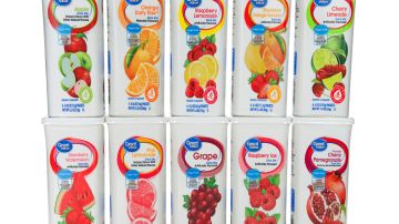 Jugo de manzana Great Value de Walmart