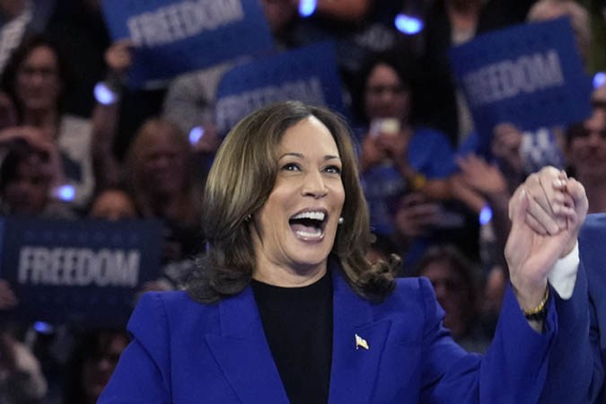 Kamala Harris y Tim Walz