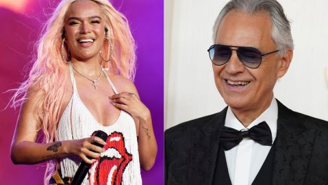 Karol G y Andrea Bocelli