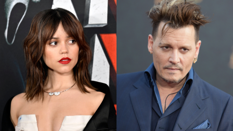 Jenna Ortega desmiente romance con Johnny Depp