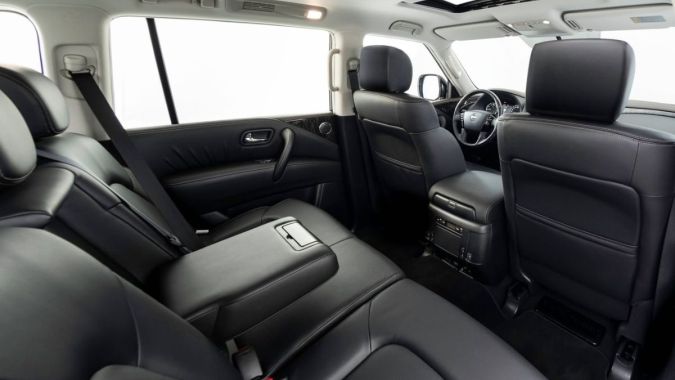 Nissan Patrol inside