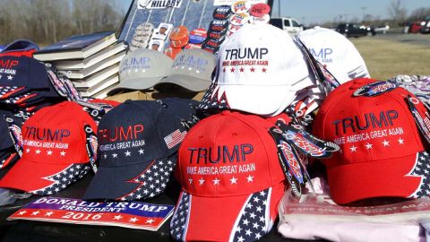 Artículos promocionales de Donald Trump