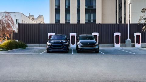 Vehículos recarga Tesla