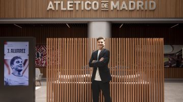 Julián Álvarez se convirtió en el fichaje estrella del Atlético de Madrid para la nueva temporada del conjunto colchonero.