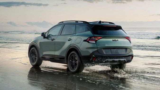 exterior de la Kia Sportage