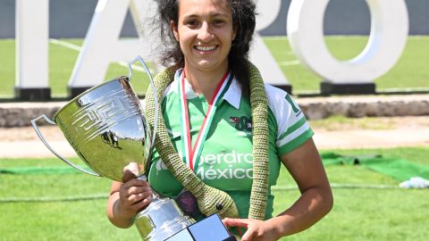 Aimee Ramos, orgullosa de ser parte de la selección mexicana de rugby. (Fotos Aimee Ramos)