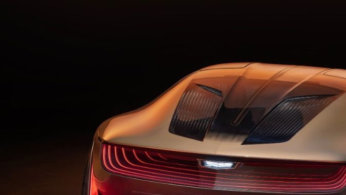 parte trasera del Cadillac Opulent Velocity