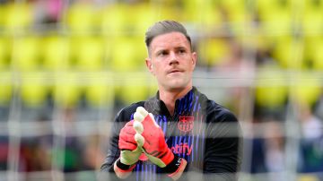 El portero alemán del FC Barcelona, Marc-Andre Ter Stegen, podría perderse toda la temporada por lesión.