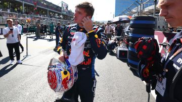 Baku (Azerbaijan), 15/09/2024.- Dutch driver Max Verstappen of Red Bull Racing prepares before the 2024 Formula One Grand Prix of Azerbaijan, at the Baku City Circuit in Baku, Azerbaijan, 15 September 2024. (Fórmula Uno, Azerbaiyán) EFE/EPA/ALI HAIDER