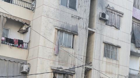 Israel bombardeó Beirut en lo que dijo es un enfrentamiento con Hezbolá.