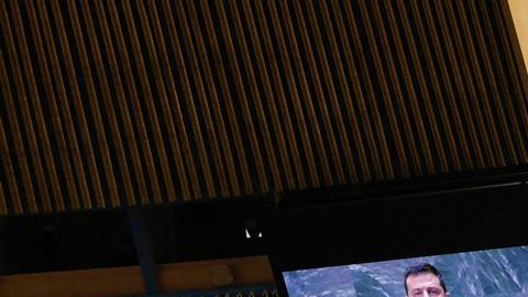 Zelenski a la ONU: Ucrania "jamás" aceptará una paz impuesta