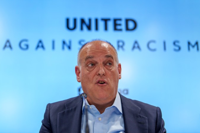 El presidente de LaLiga, Javier Tebas, se mantiene firme en su objetivo de llevar un partido del campeonato español a los Estados Unidos.