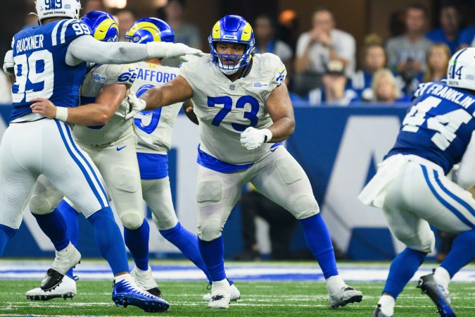 El jugador de origen mexicano, Steve Avila, debutó la pasada temporada de la NFL con Los Ángeles Rams.