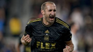 Giorgio Chiellini durante su época como jugador de LAFC.