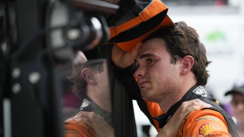 Pato O'Ward no pudo concluir la segunda carrera de este fin de semana e la IndyCar.