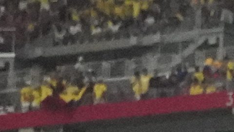 James Rodríguez celebra un gol en la Copa América de Estados Unidos 2024.