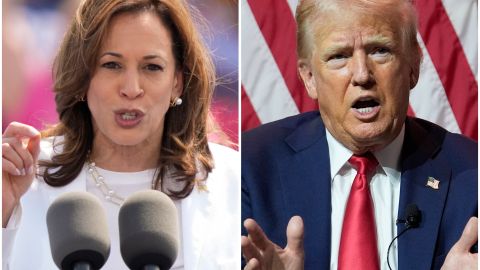 Kamala Harris supera a Trump en intención de voto latino pero ventaja demócrata se reduce, revela sondeo