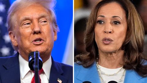 El expresidente Trump y la vicepresidenta Harris enfrentan un primer debate presidencial.