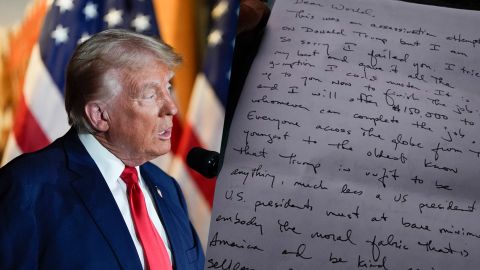 En una carta, el sospechoso de intentar asesinar a Trump reveló su plan.
