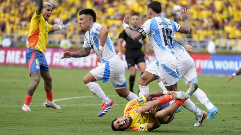 Argentina cayó ante Colombia.