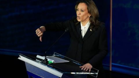 La vicepresidenta Harris quiere aprovechar su triunfo en el debate presidencial.