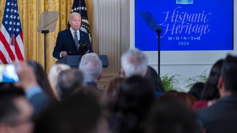 El presidente Biden lideró la celebración del Mes de la Herencia Hispana en la Casa Blanca.