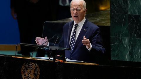 El presidente Biden ofreció su último discurso ante la ONU.