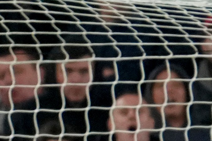 Liverpool's Mohamed Salah scores his side's third goal during the English League Cup soccer match between Liverpool and West Ham United at Anfield Stadium, Liverpool, England, Wednesday, Sept. 25, 2024. (AP Photo/Jon Super)